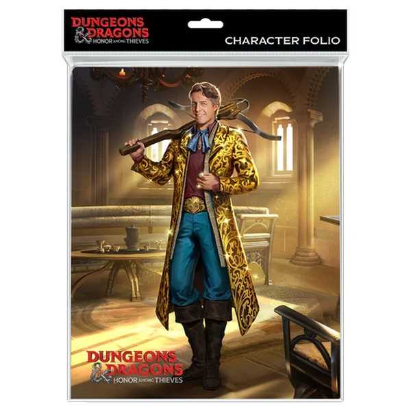 Dungeons & Dragons Honor Among Thieves: Character Folio with Stickers Featuring - Hugh Grant