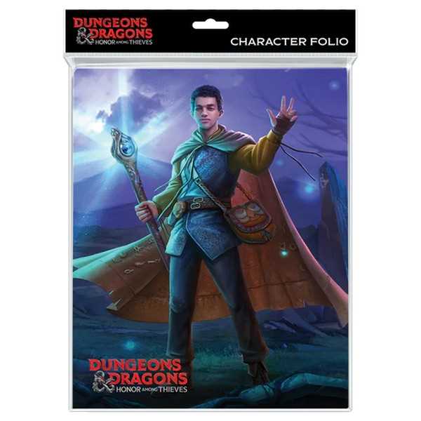 Dungeons & Dragons Honor Among Thieves: Character Folio with Stickers Featuring - Justice Smith