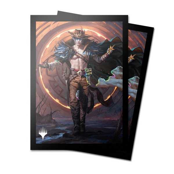 Magic: The Gathering - Outlaws of Thunder Junction 100ct Deck Protector Sleeves Key Art 4