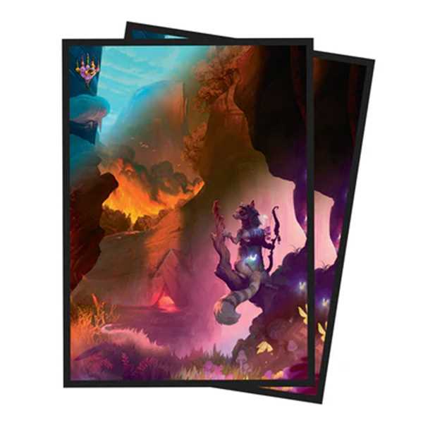 Magic: The Gathering - Bloomburrow 100ct Deck Protector Sleeves Red