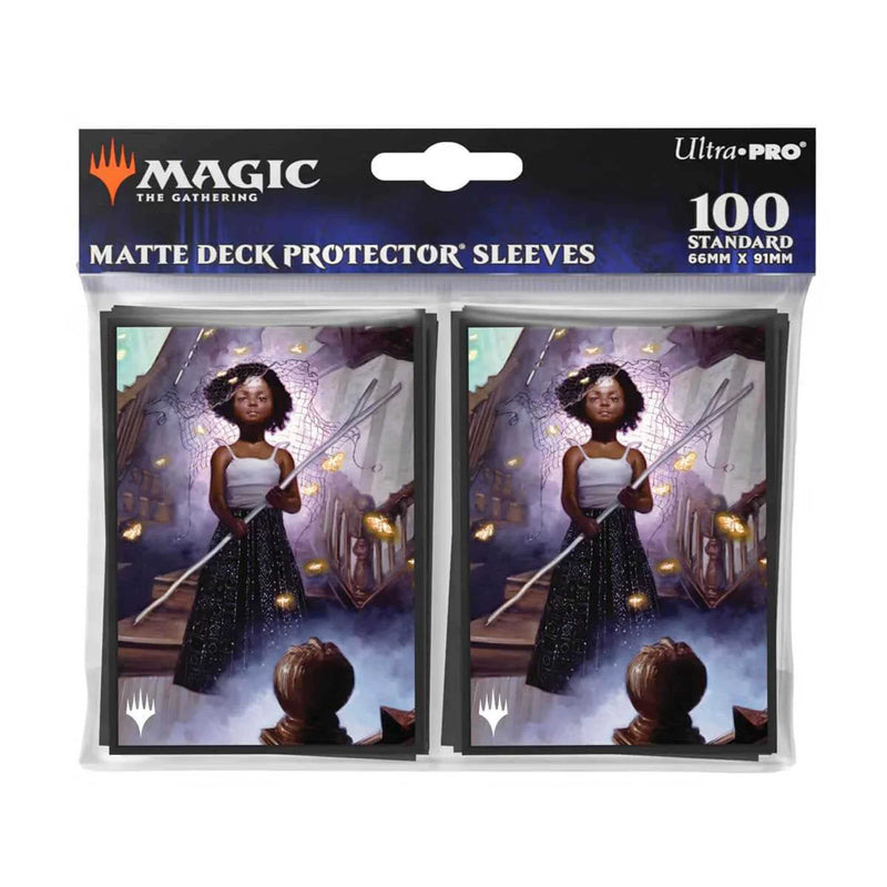 Magic: The Gathering - Duskmourn 100ct Deck Protector Sleeves Commander B