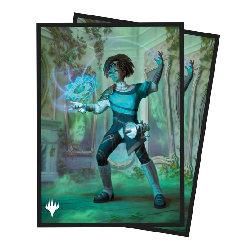 Magic: The Gathering - Duskmourn 100ct Deck Protector Sleeves Commander D