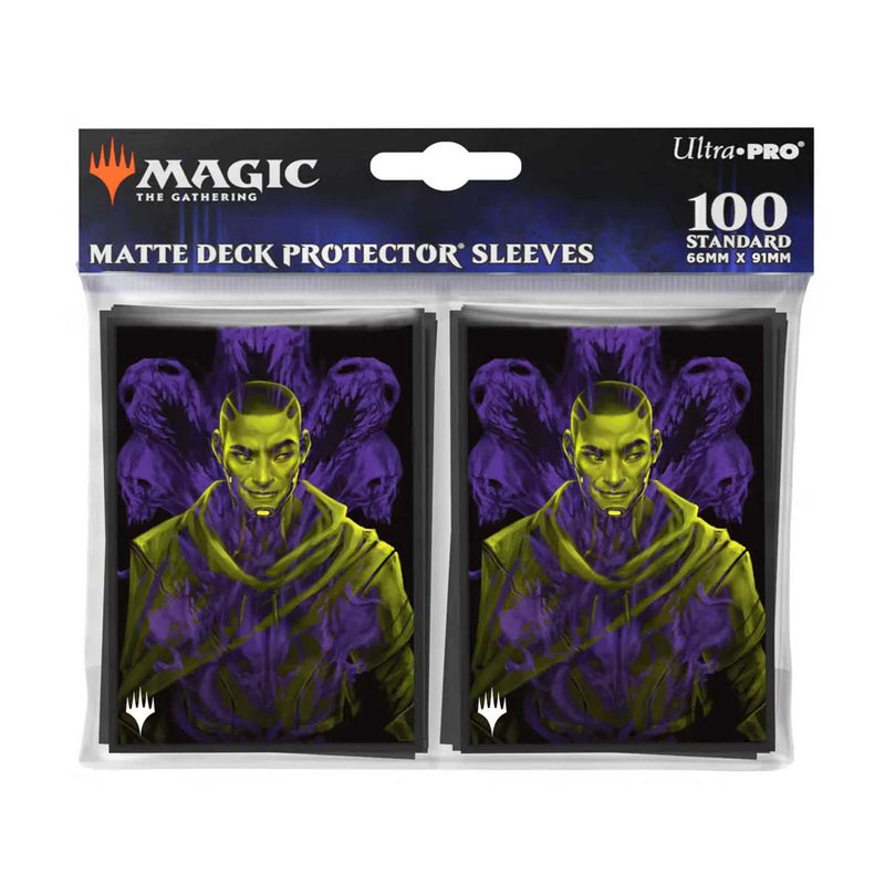 Magic: The Gathering - Duskmourn 100ct Deck Protector Sleeves Alt Art Key Character PW