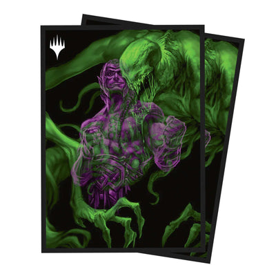 Magic: The Gathering - Duskmourn 100ct Deck Protector Sleeves Alt Art Key Character Mythic 2