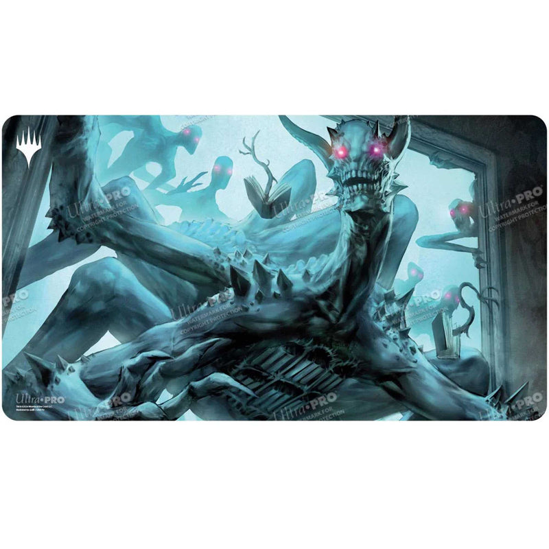 Magic: The Gathering - Duskmourn Playmat Mythic Cycle Blue