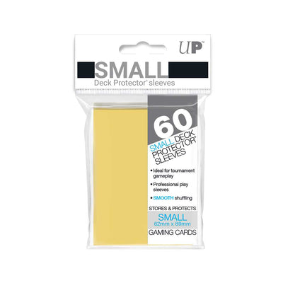 Small Deck Protectors (60ct) - Yellow