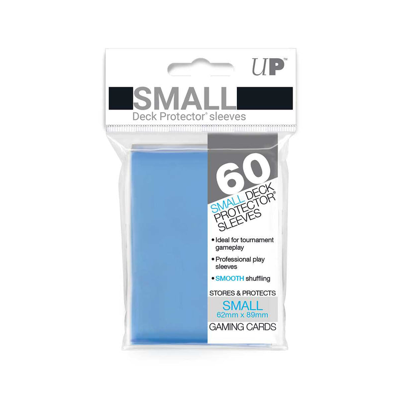 Small Deck Protectors (60ct) - Light Blue