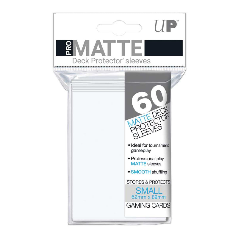 Pro Matte Small Deck Protectors (60ct) - White