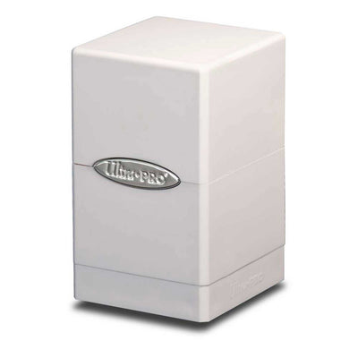 Tower Deck Box: White Satin