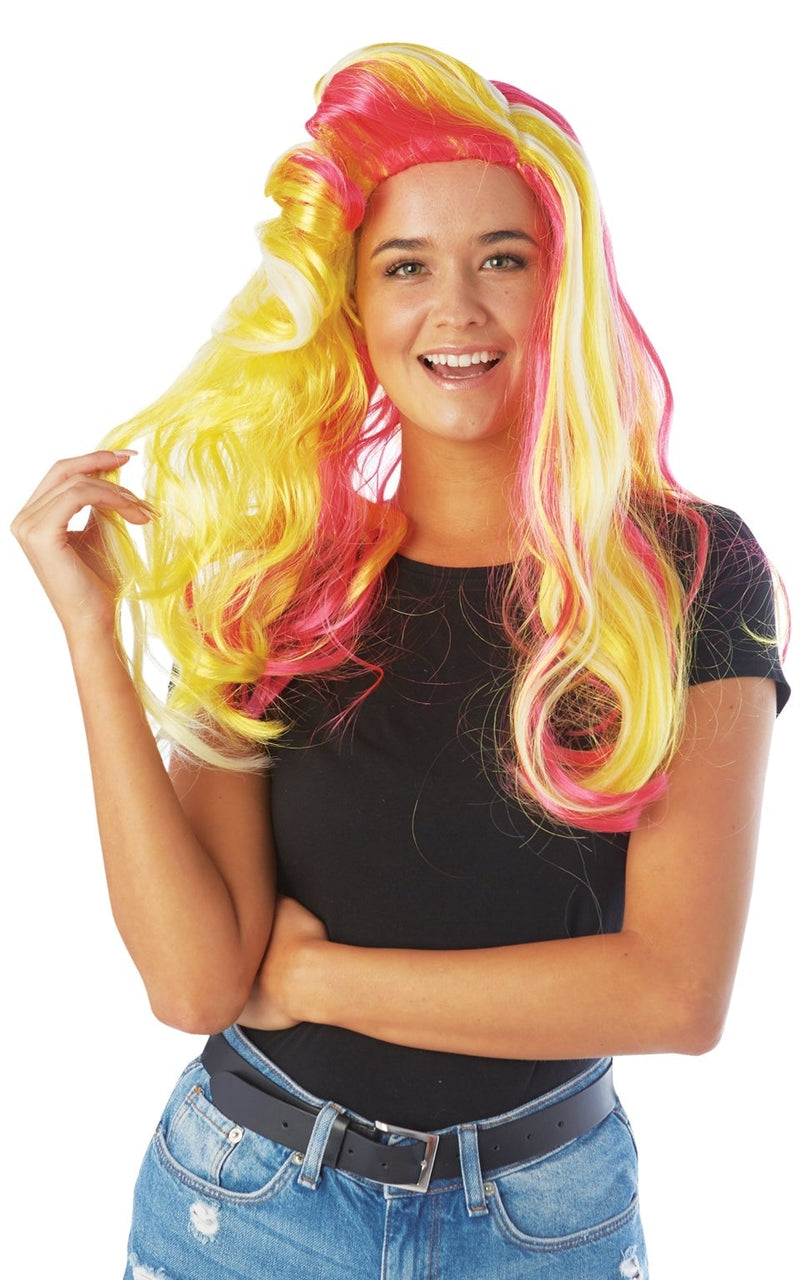 UV Rainbow Wig_1