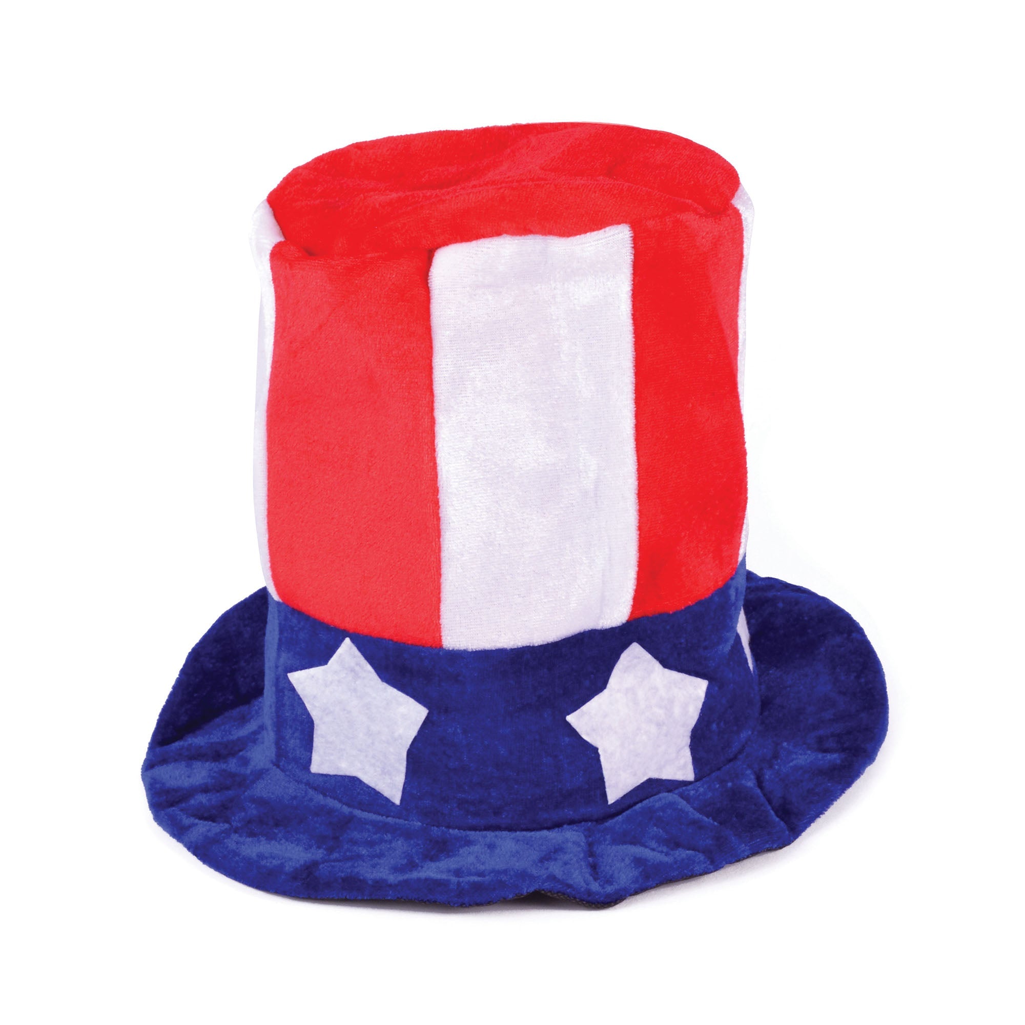 Uncle Sam Hat Red White Blue Hats Male – Mad Distribution Costumes ...