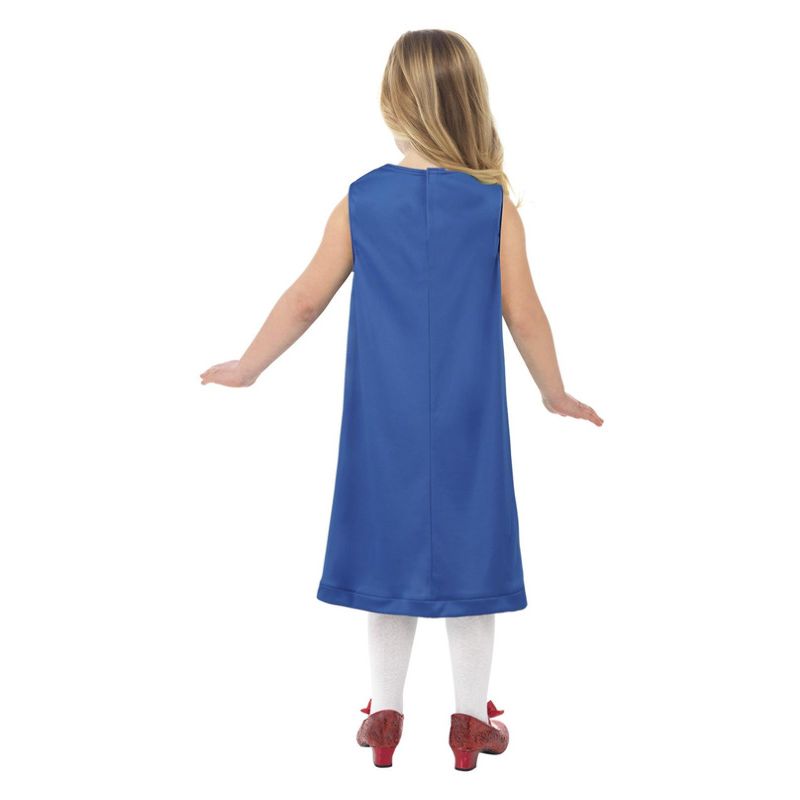 Union Jack All That Glitters Dress Child Blue_2