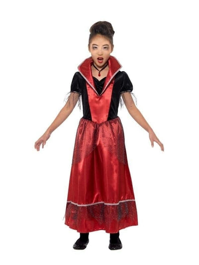 Vampire Princess Costume Child Black Red_1