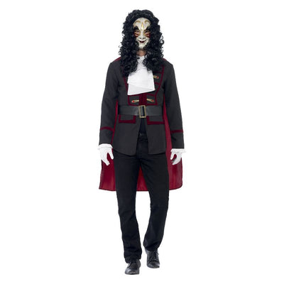 Venetian Highwayman Costume Black Adult_1