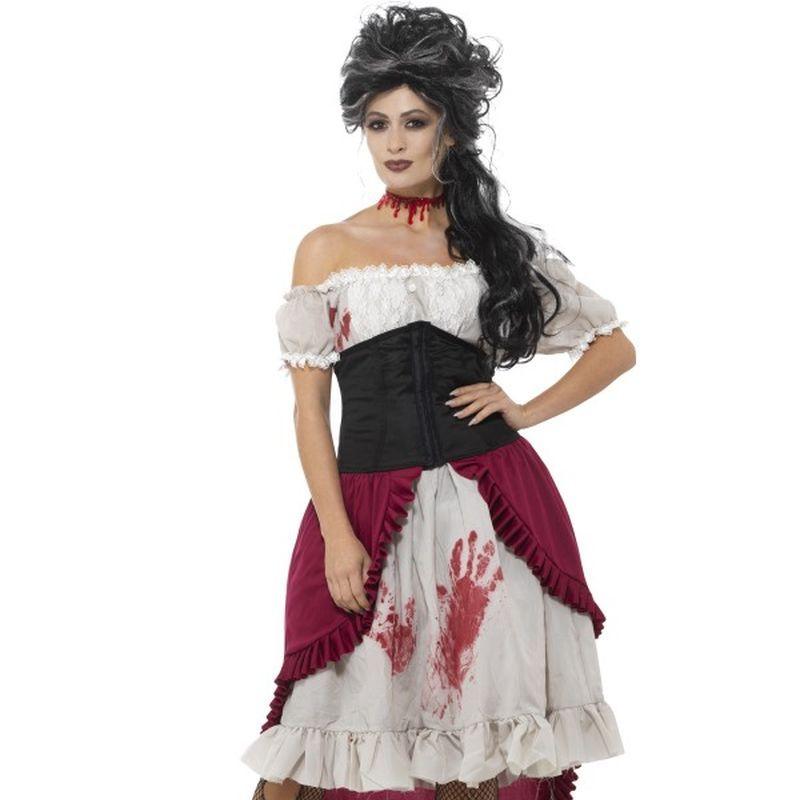 Victorian Slasher Victim Costume Adult Grey_1