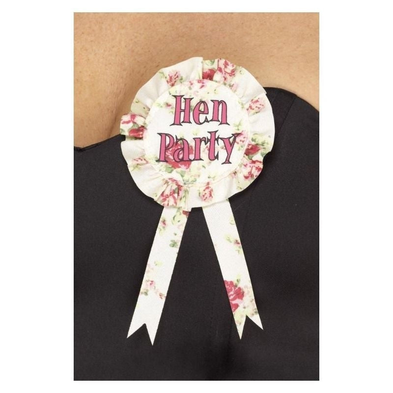 Size Chart Vintage Hen Party Rosette Adult Multi