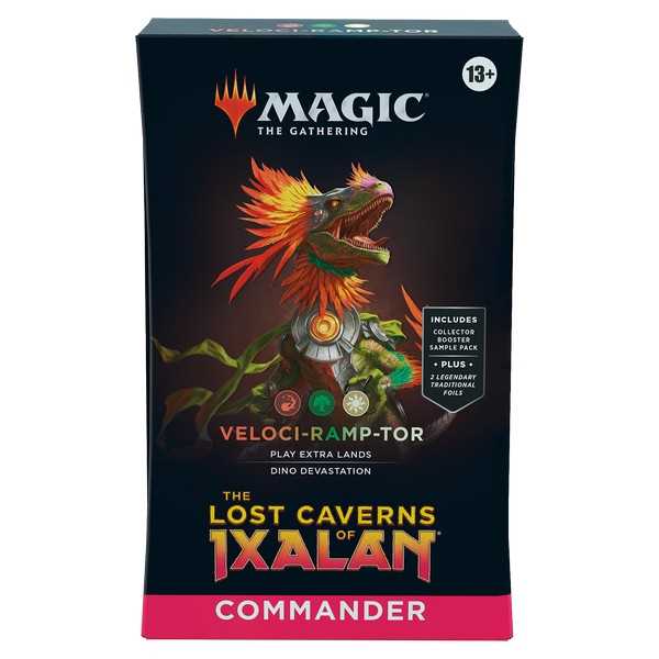 Magic: The Gathering: The Lost Caverns of Ixalan Commander Deck Display