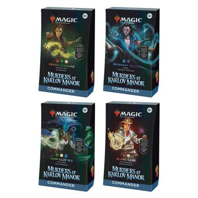 Magic: The Gathering: Murders at Karlov Manor Commander Deck Display