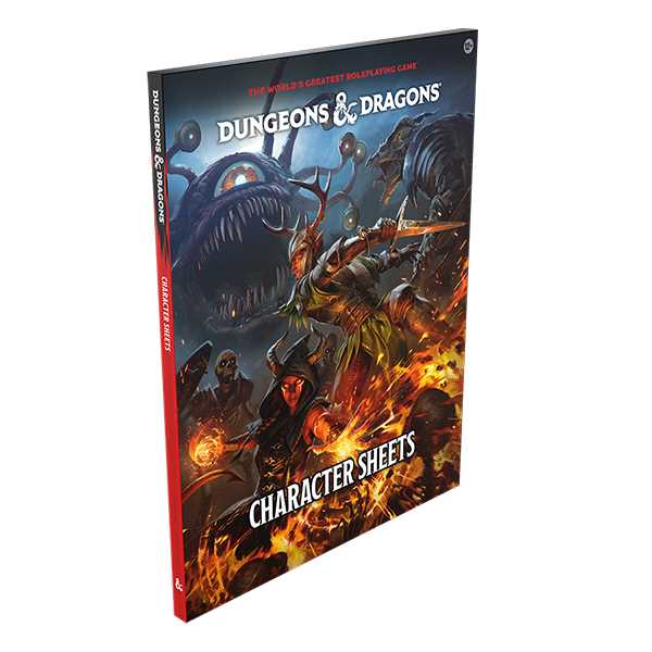 Dungeons & Dragons: Character Sheets 2024