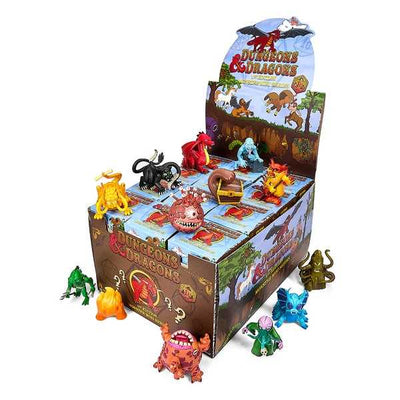 Dungeons & Dragons: 3 inch Vinyl Mini - Monster Series 2: D&D 1e Display by Kidrobot