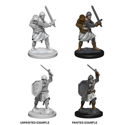 Pathfinder Deep Cuts Unpainted Miniatures: Infantrymen