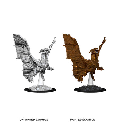 D&D Nolzur's Marvelous Unpainted Miniatures: Young Copper Dragon