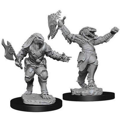 Female Dragonborn Fighter: D&D Nolzur's Marvelous Unpainted Miniatures (W11)