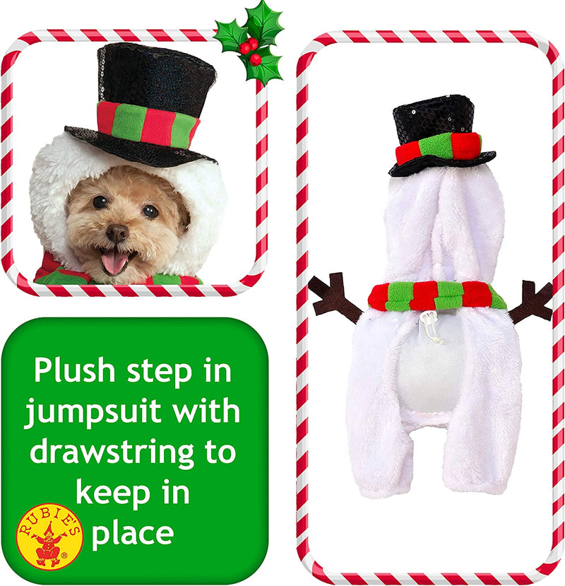 Walking Snowman Pet Costume_2