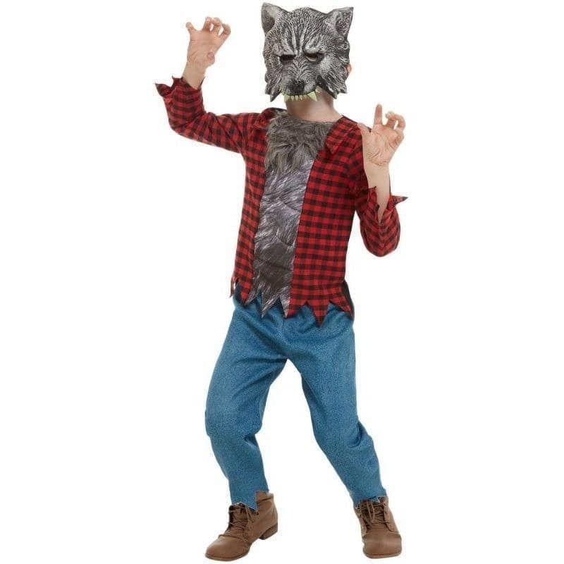 Werewolf Costume Child Red_1