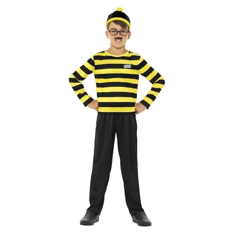 Wheres Wally Odlaw Costume Kids Black_3