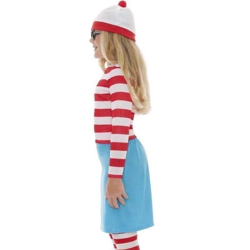 Wheres Wally? Wenda Licensed Costume Kids Red White Blue_3