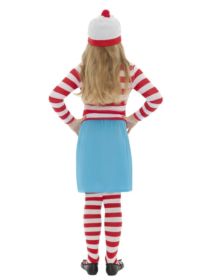 Wheres Wally? Wenda Licensed Costume Kids Red White Blue_4