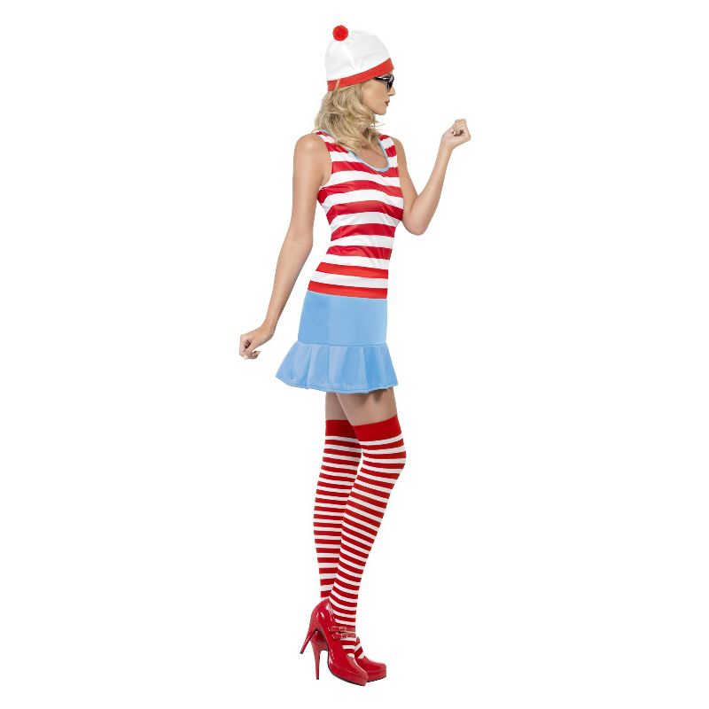 Wheres Wenda? Cutie Costume Red & White Adult_3