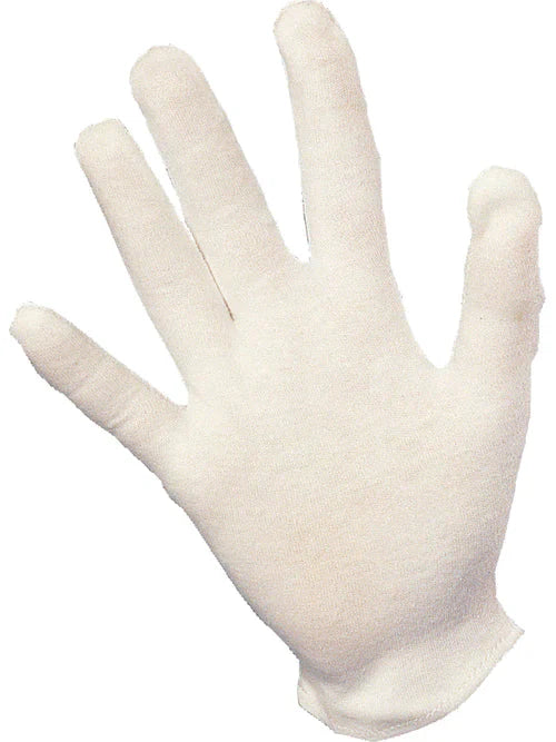 White Cotton Gloves Child Costume Accessory_1