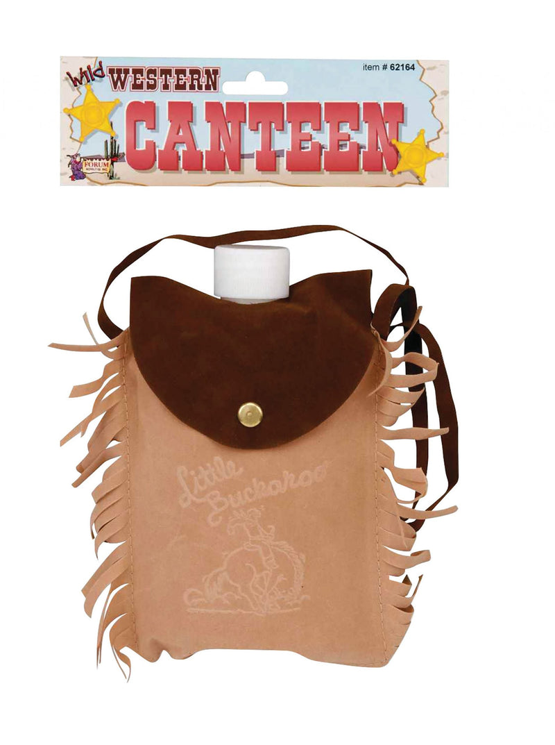 Wild Western Canteen Costume Accessories Unisex_1