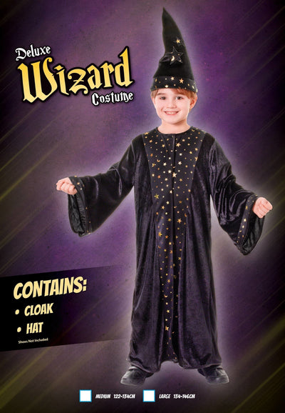 Wizard Deluxe Childrens Costume_1