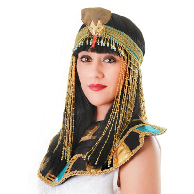 Womens Asp Beaded Headpiece Costume Accessories Female Halloween_1