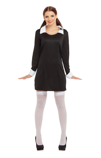 Womens Creepy School Girl Adult Costume Female Halloween_1