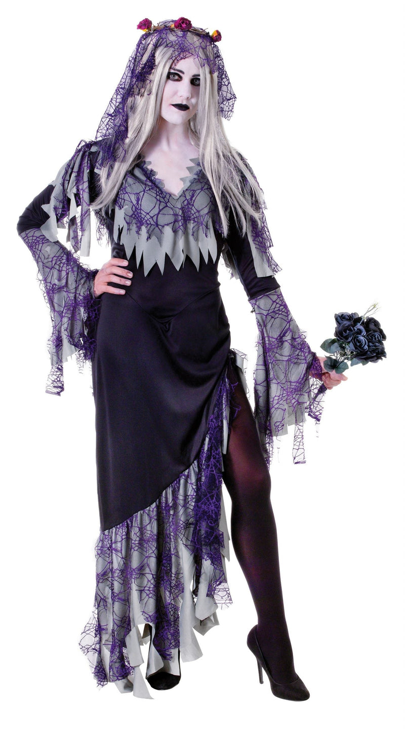 Womens Zombie Bride Adult Costume Female Halloween_1