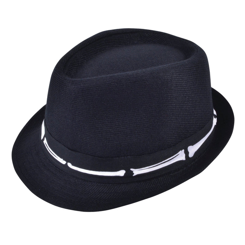 Skeleton Fedora Black Hats Male_1 X73548