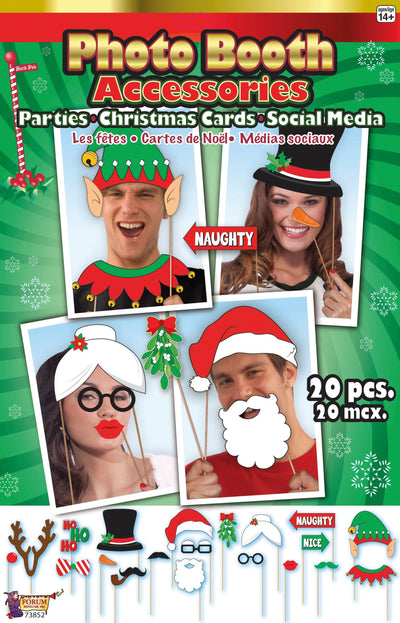 Christmas Photobooth Kit 20pcs Set Party Goods_1 X73852