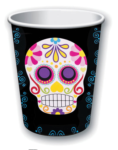Day Of The Dead 9oz Cup Party Goods_1 X77327