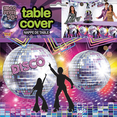 Disco Party Table Cover Goods_1 X77977
