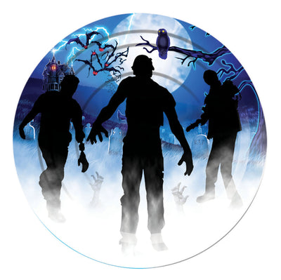 Zombie Plate Large 8pc Party Goods_1 X79138