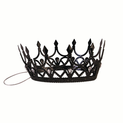 Queen Crown Black Dark Royalty_1 X80506