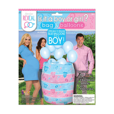 Gender Reveal Balloons Blue_1 X80563