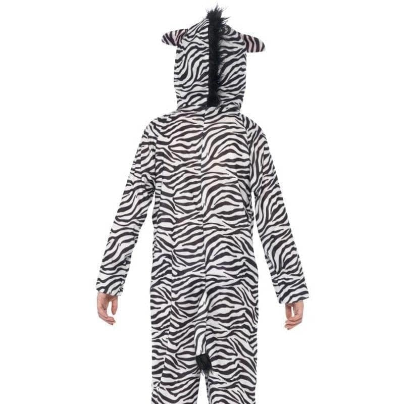 Zebra Costume Kids Black White Onesie_2