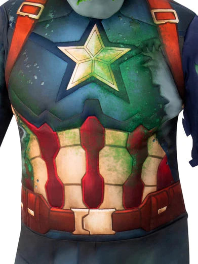 Zombie Captain America Costume Marvel What If_3