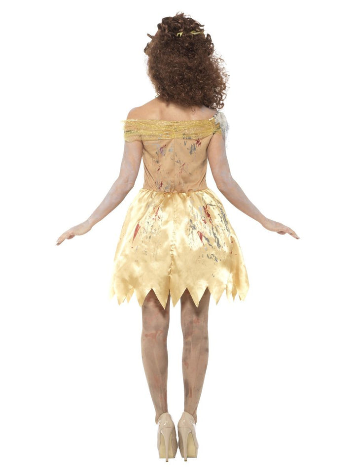 Zombie Golden Beauty Fairytale Costume Womens Yellow Zombie Golden Beauty Fairytale Costume Womens Yellow