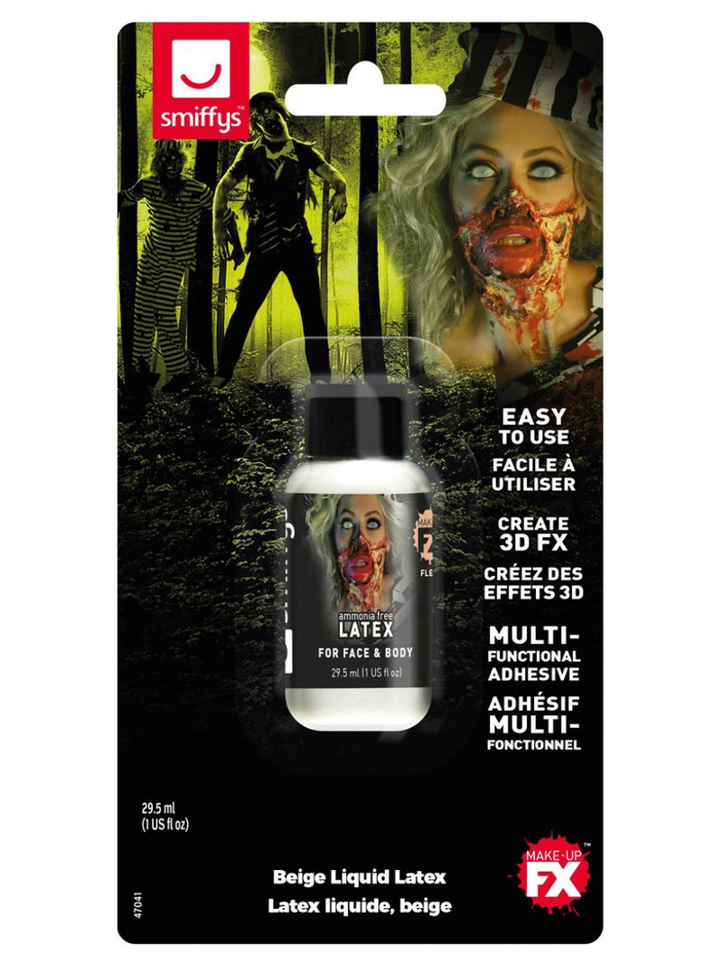 Size Chart Zombie Liquid Latex Low Ammonia 30ml Flesh